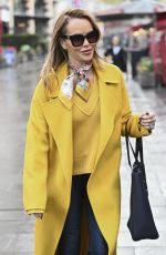 AMANDA HOLDEN Leaves Heart FM Breakfast Show in London 11/22/2022