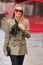 AMANDA HOLDEN Leaves Heart FM Breakfast Show in London 11/24/2022