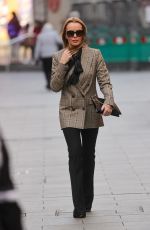 AMANDA HOLDEN Leaves Heart FM Breakfast Show in London 11/24/2022