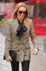 AMANDA HOLDEN Leaves Heart FM Breakfast Show in London 11/24/2022