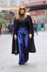 AMANDA HOLDEN Leaves Heart Radio in London 11/02/2022