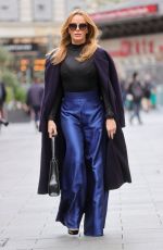 AMANDA HOLDEN Leaves Heart Radio in London 11/02/2022
