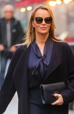 AMANDA HOLDEN Leaves Heart Radio in London 11/18/2022