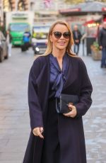 AMANDA HOLDEN Leaves Heart Radio in London 11/18/2022