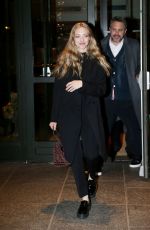 AMANDA SEYFRIED and Thomas Night Out in New York 11/16/2022