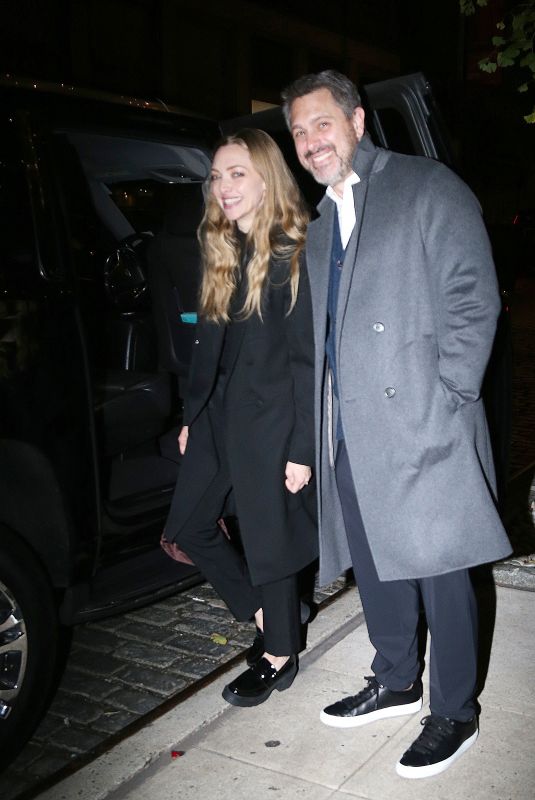 AMANDA SEYFRIED and Thomas Night Out in New York 11/16/2022