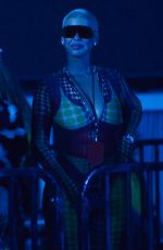 AMBER ROSE at The Weeknd
