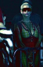 AMBER ROSE at The Weeknd
