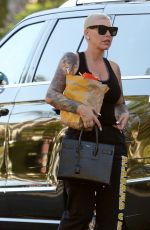 AMBER ROSE Getting Take Out at McDonald