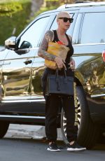 AMBER ROSE Getting Take Out at McDonald