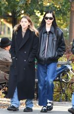 AMELIA HAMLIN Out with Friends in New York 11/09/2022