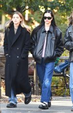 AMELIA HAMLIN Out with Friends in New York 11/09/2022