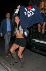 ANASTASIA KARANIKOLAOU Arrives at The Nice Guy in Los Angeles 11/16/2022