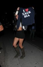 ANASTASIA KARANIKOLAOU Arrives at The Nice Guy in Los Angeles 11/16/2022