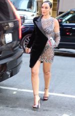 ANGELA RYE Arrives at The Grill & The Pool Venue in New York 11/01/2022