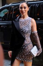 ANGELA RYE Arrives at The Grill & The Pool Venue in New York 11/01/2022