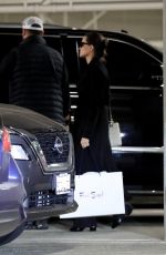 ANGELINA JOLIE Out for Early Holiday Shopping at Fred Segal in West Hollywood 11/23/2022