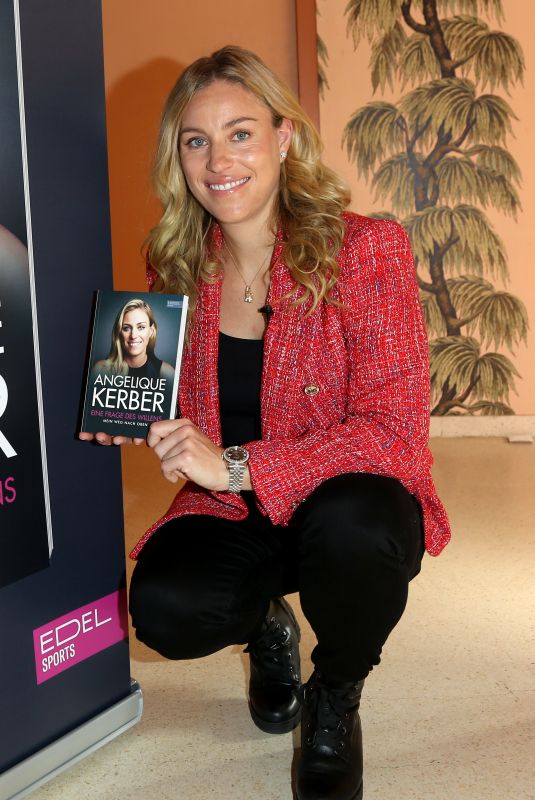 ANGELIQUE KERBER Presents Her Book Eine Frage des Willens 11/03/2022