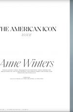 ANNE WINTERS in The House Magazine: The American Icon Issue 2022
