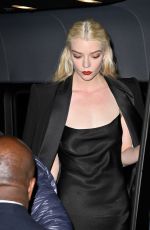 ANYA TAYLOR-JOY Arrives at 92nd Street Y in New York 11/13/2022