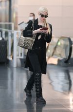 ANYA TAYLOR-JOY Arrives at JFK Airport in New York 11/12/2022