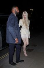 ANYA TAYLOR-JOY Arrives Back at Her Hotel in London 11/10/2022