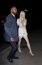 ANYA TAYLOR-JOY Arrives Back at Her Hotel in London 11/10/2022