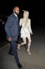 ANYA TAYLOR-JOY Arrives Back at Her Hotel in London 11/10/2022
