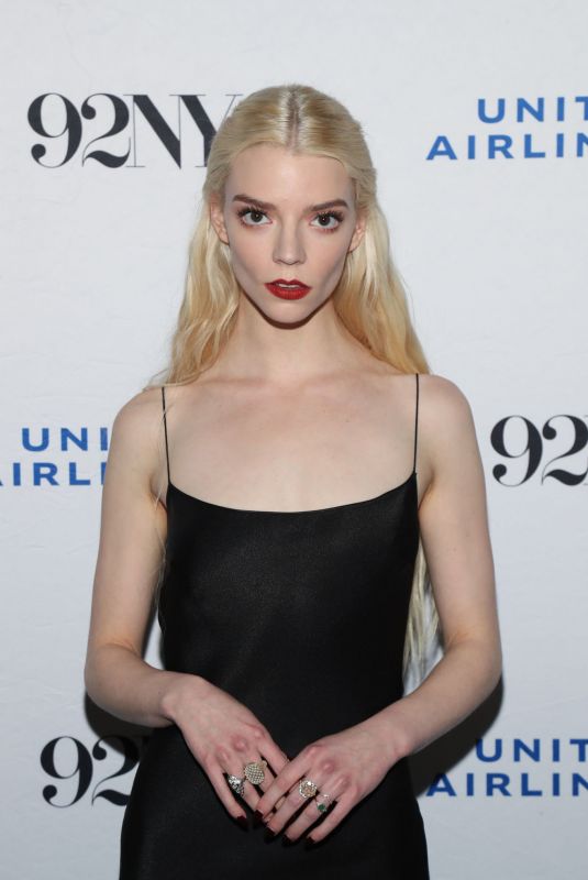 ANYA TAYLOR-JOY at 92nd Street Y in New York 11/13/2022