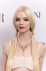 ANYA TAYLOR-JOY at Harper
