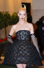 ANYA TAYLOR-JOY at The Menu Premiere at AMC Lincoln Square Theater in New York 11/14/2022