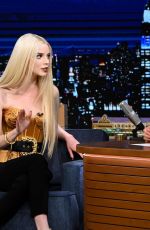 ANYA TAYLOR-JOY at Tonight Show Starring Jimmy Fallon 11/16/2022