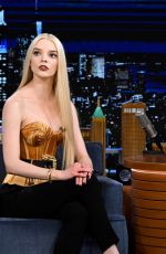 ANYA TAYLOR-JOY at Tonight Show Starring Jimmy Fallon 11/16/2022