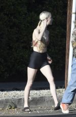 ANYA TAYLOR-JOY Leaves a Gym in Los Angeles 11/06/2022