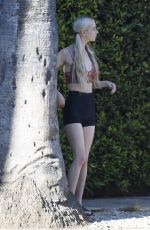 ANYA TAYLOR-JOY Leaves a Gym in Los Angeles 11/06/2022