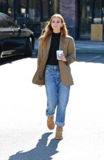 ASHLEE SIMPSON Out for Coffee in Los Angeles 11/03/2022