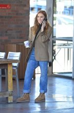 ASHLEE SIMPSON Out for Coffee in Los Angeles 11/03/2022