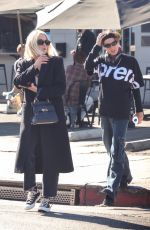 ASHLEY BENSON and SOFIA MALAMUTE at a Market in Los Feliz 11/22/2022