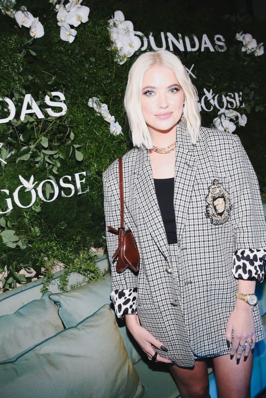 ASHLEY BENSON at Dundas x Grey Goose Martini Bag Launch in Los Angeles 11/02/2022