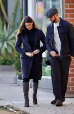 ASHLEY GREENE and Paul Khoury Out in West Hollywood 11/03/2022