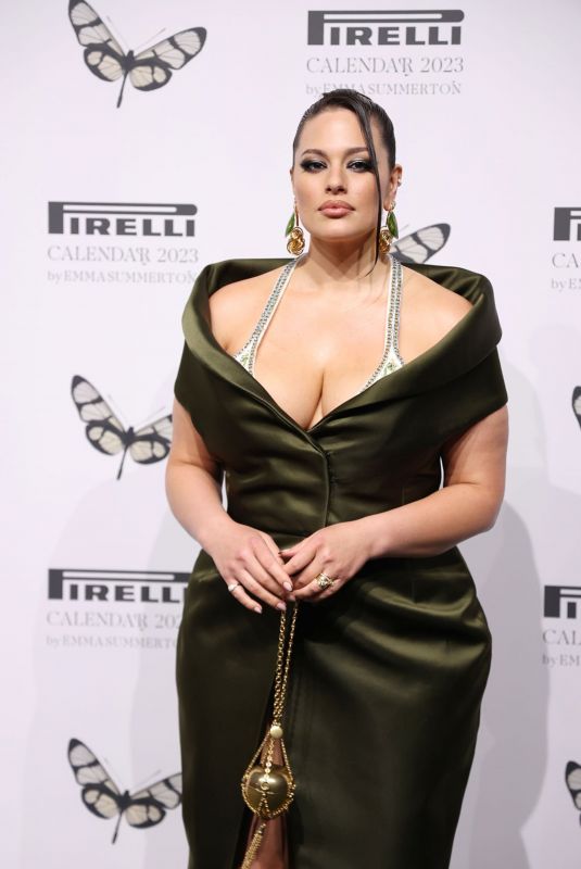 ASHLEY GREHAM at Calendario Pirelli 2023 Presentation at Pirelli Hangarbicocca in Milan 11/16/2022
