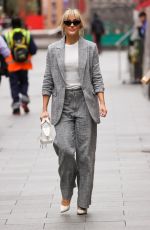 ASHLEY ROBERTS Arrives at Heart Radio in London 11/10/2022