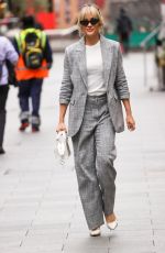 ASHLEY ROBERTS Arrives at Heart Radio in London 11/10/2022