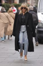 ASHLEY ROBERTS Arrives at Heart Radio in London 11/11/2022