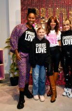 ASHLEY ROBERTS at Choose Love Pop-up Shop Black Friday Celebrity Volunteering Day 11/25/2022