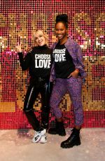 ASHLEY ROBERTS at Choose Love Pop-up Shop Black Friday Celebrity Volunteering Day 11/25/2022