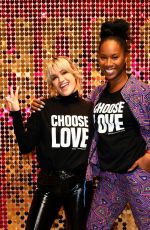 ASHLEY ROBERTS at Choose Love Pop-up Shop Black Friday Celebrity Volunteering Day 11/25/2022