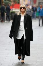 ASHLEY ROBERTS Leaves Global Radio in London 11/09/2022