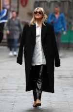 ASHLEY ROBERTS Leaves Global Radio in London 11/09/2022