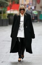 ASHLEY ROBERTS Leaves Global Radio in London 11/09/2022